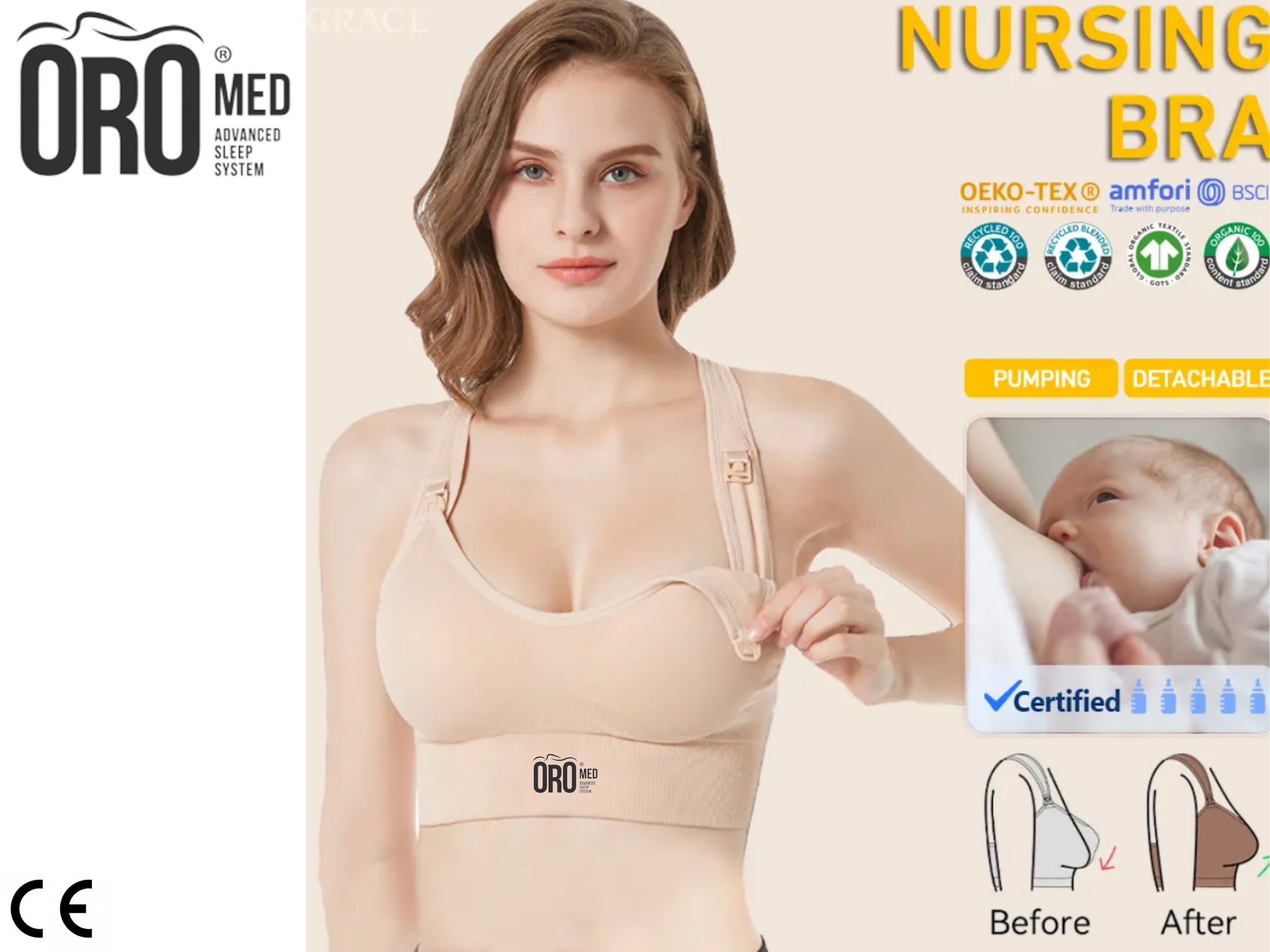 ORO Baby Still Birth Alarm Sensor Package for Pregnant Women