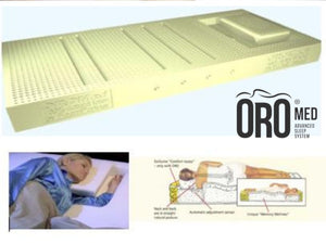 Oro Advanced Sleep Latex Mattress Pressure Relief Comfort Recess